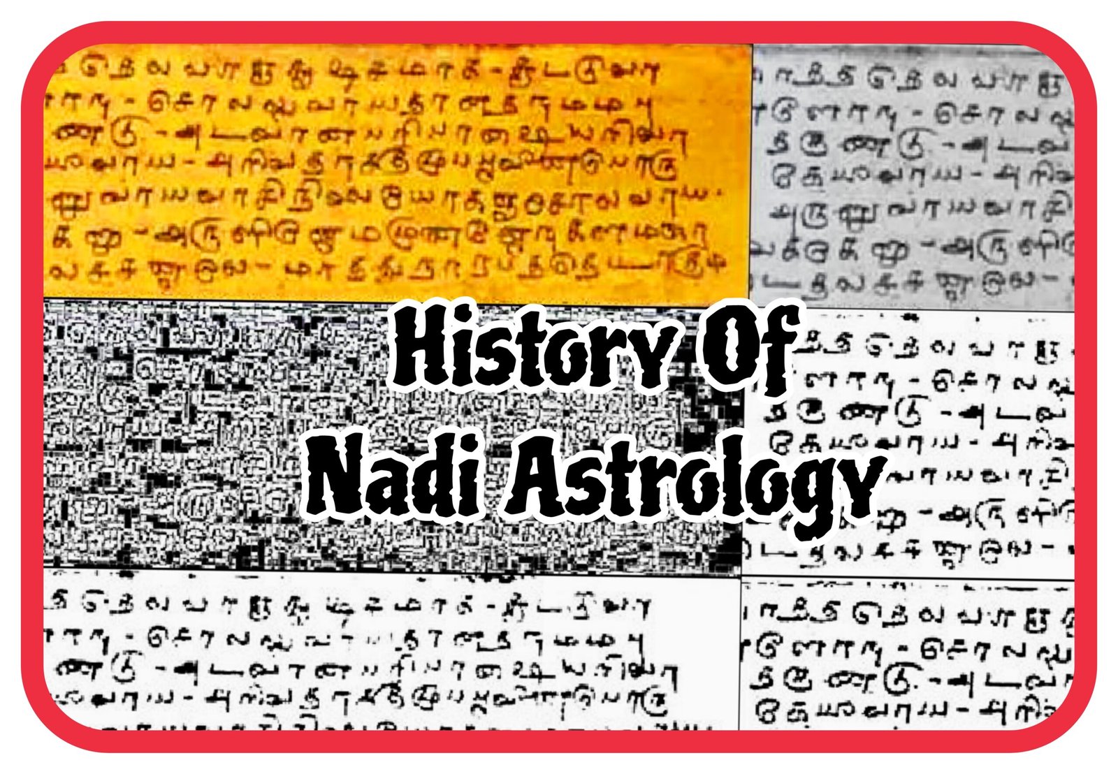 Nadi Astrology Manuscripts