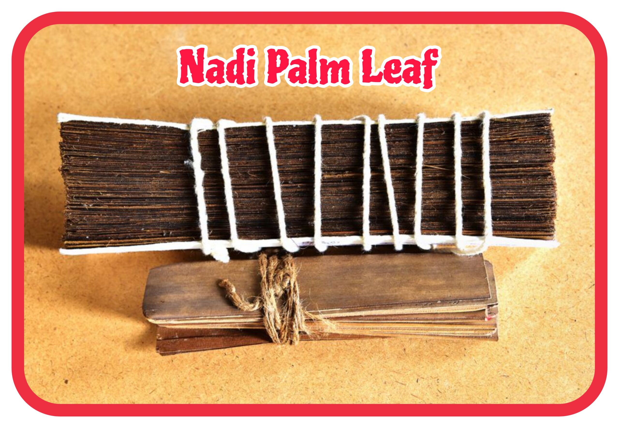Ancient Nadi Astrology Palm Leaves
